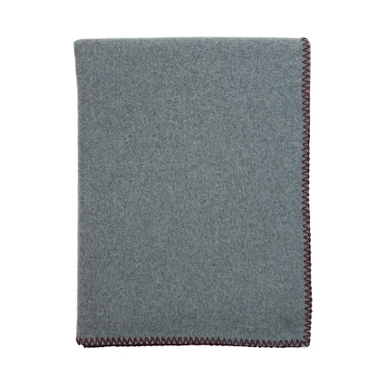 GIARDINO SEGRETO - COUVERTURE GRIS BORDEAUX