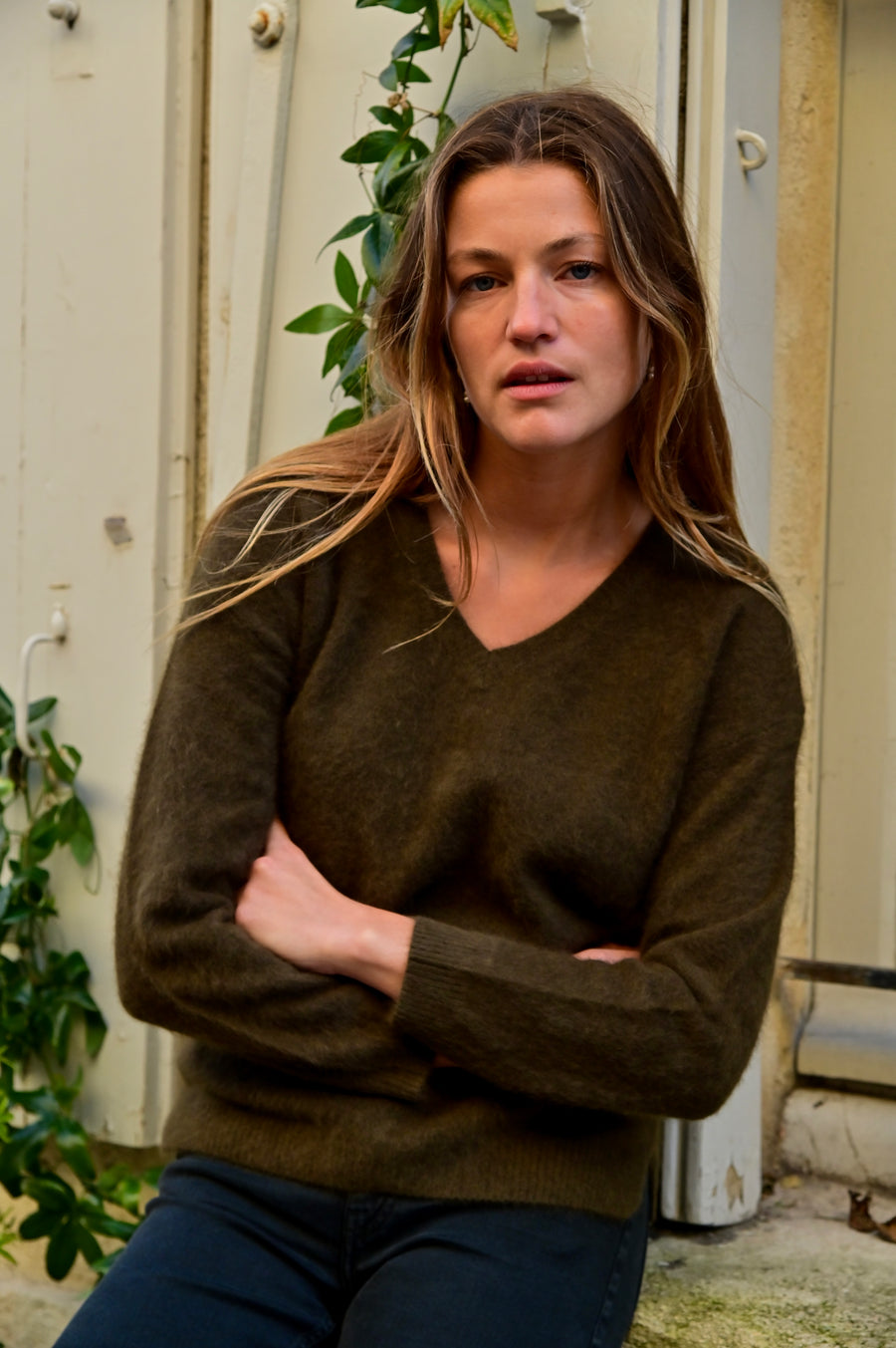 ESTHÈME - Small V-neck Raccoon