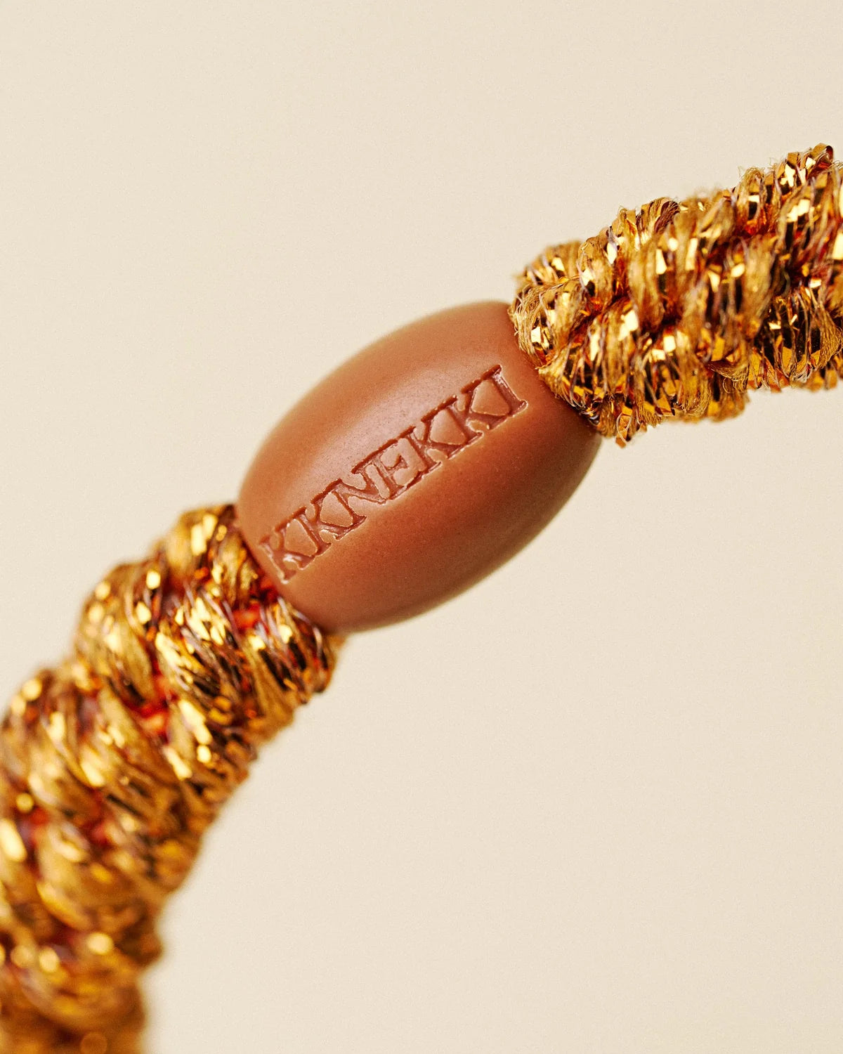 KKNEKKI terracota paillettes zoom