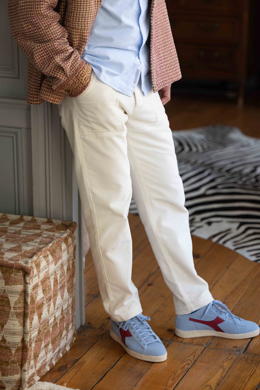 FROG THIGH - Fatigue Corduroy Trousers