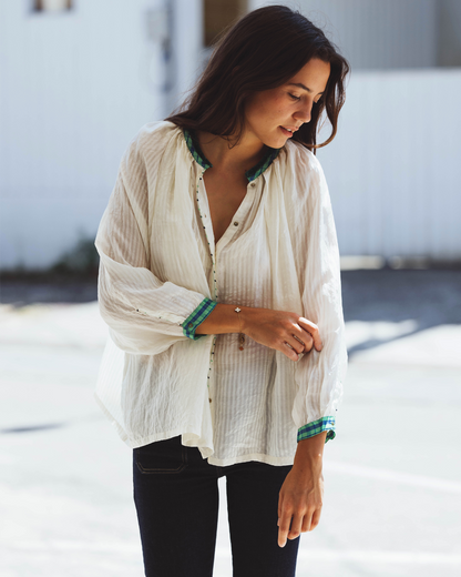 L'ÎLE BLEUE - Blouse Clarence