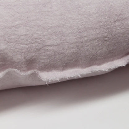 GIARDINO SEGRETO - HOUSSE DE COUSSIN EN LIN ROSE