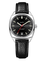 CHEZ MAMAN - MONTRE APOLLO BLACK SAND - CUIR