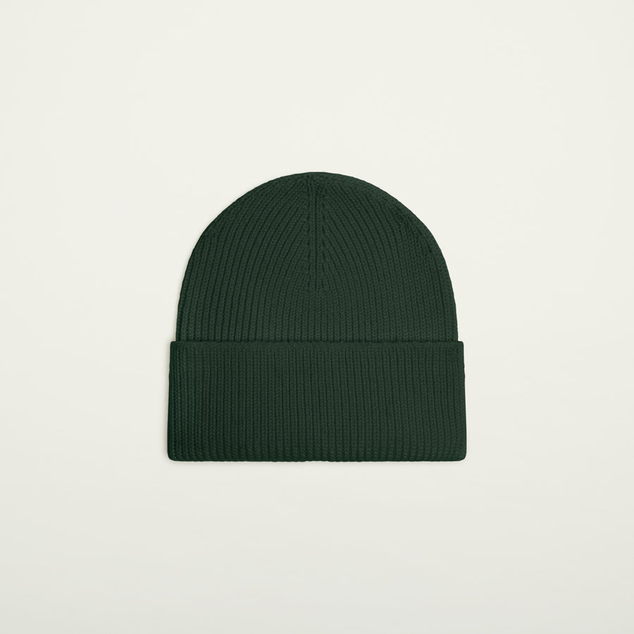 NITTO KNITWEAR - Bonnet Ara Vert Forêt