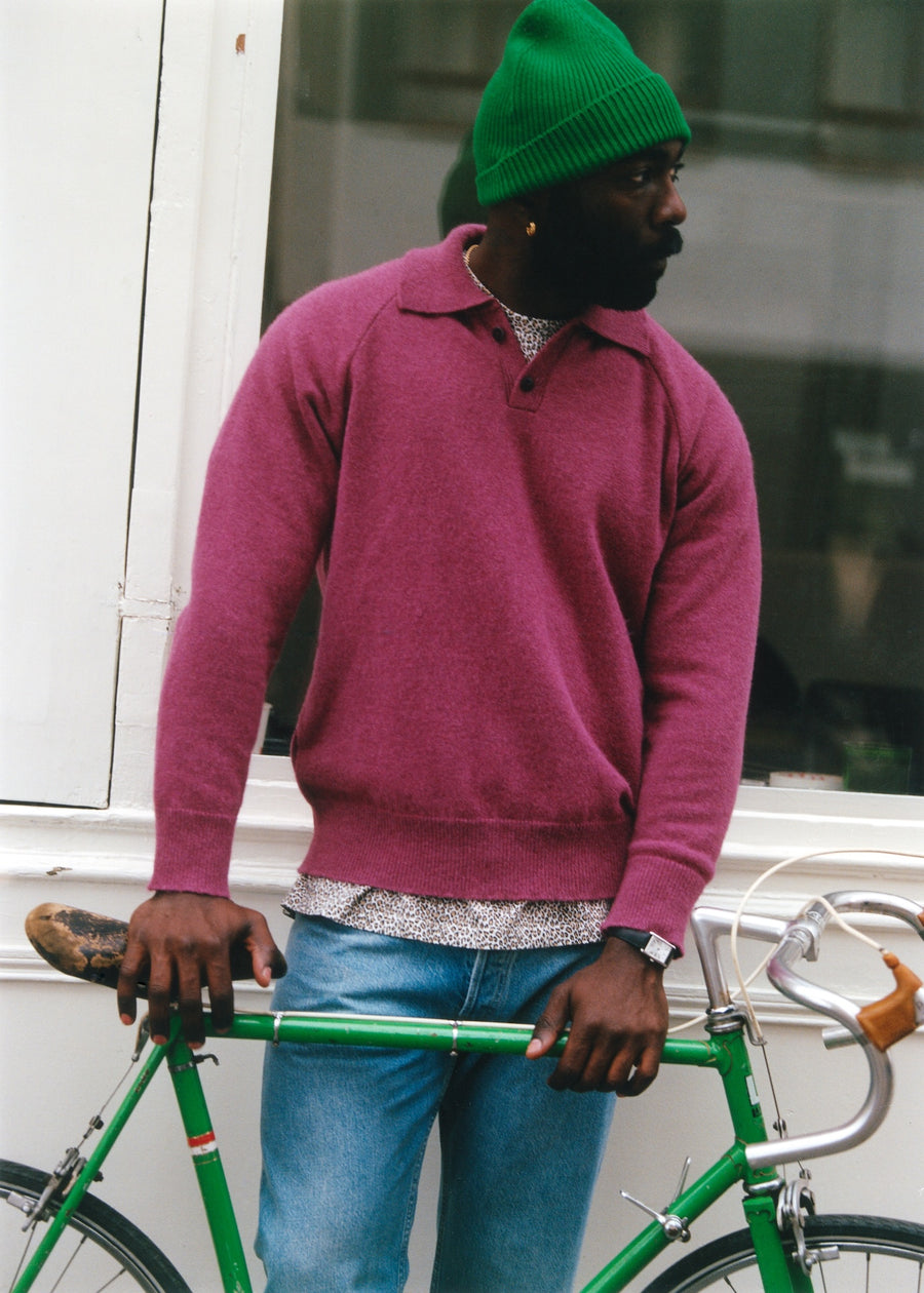 NITTO KNITWEAR - BONNET ARA VERT POMME