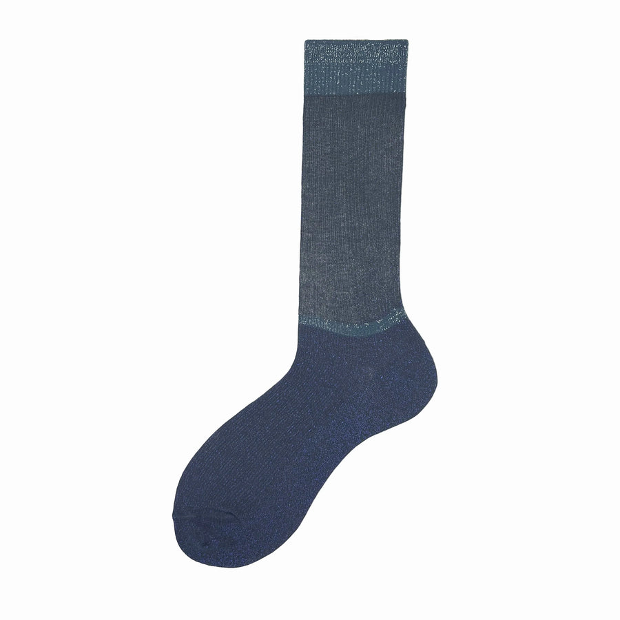 Chaussettes femme Alto Milano Artide coloris bleu royal, vue principale