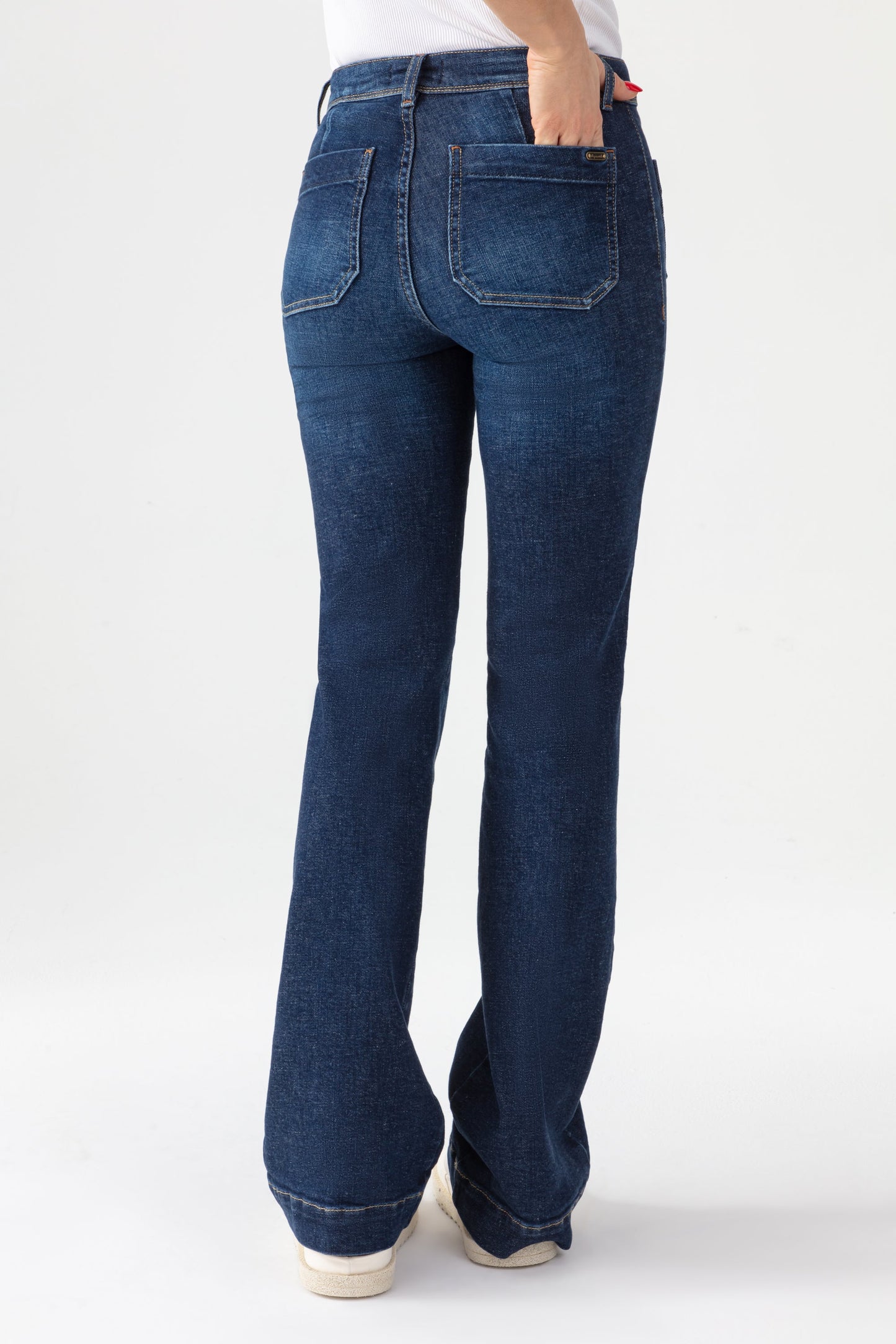 ACQUAVERDE - Charlotte Dark Wash Jeans