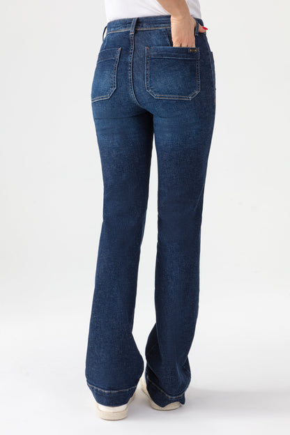 ACQUAVERDE - Charlotte Dark Wash Jeans