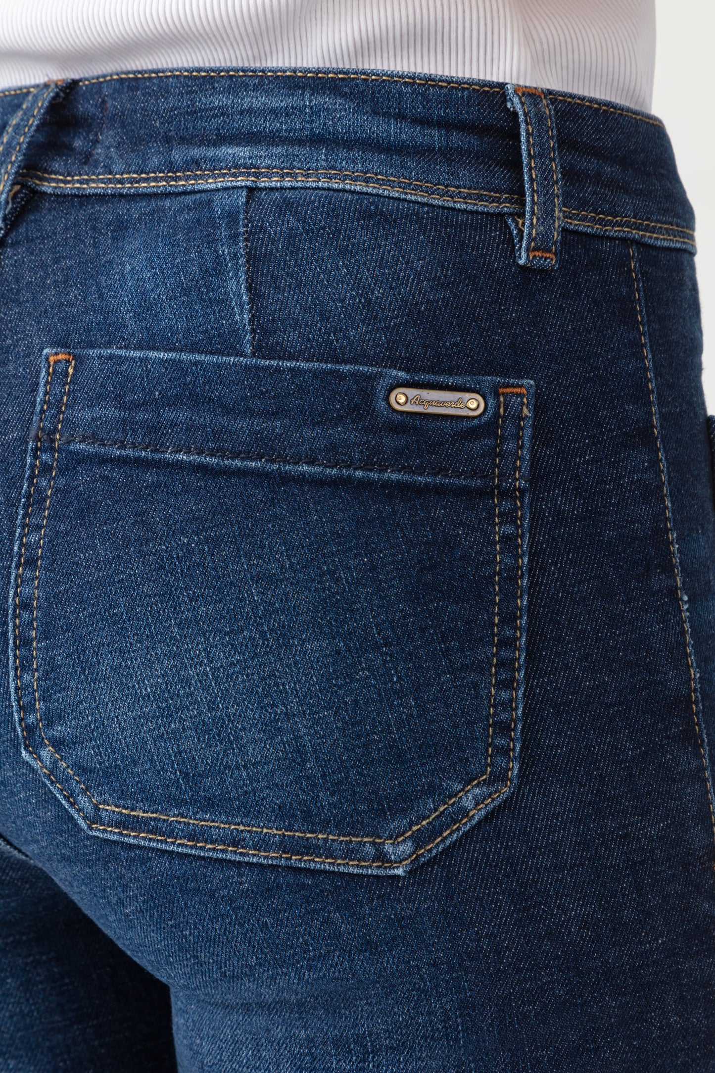 ACQUAVERDE - Charlotte Dark Wash Jeans