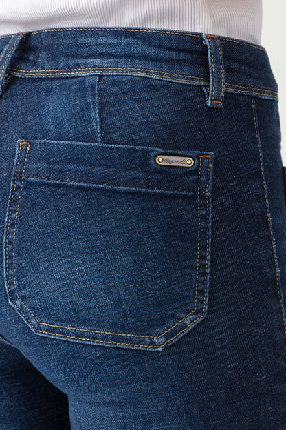 ACQUAVERDE - Charlotte Dark Wash Jeans