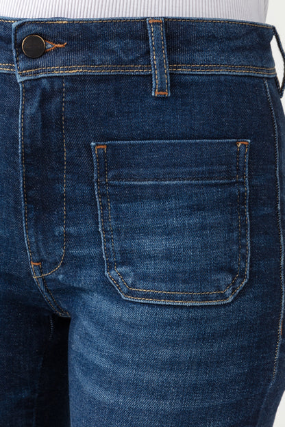 ACQUAVERDE - Charlotte Dark Wash Jeans