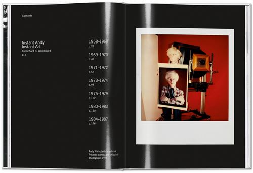 TASCHEN - LIVRE ANDY WARHOL POLAROIDS 1958-1987