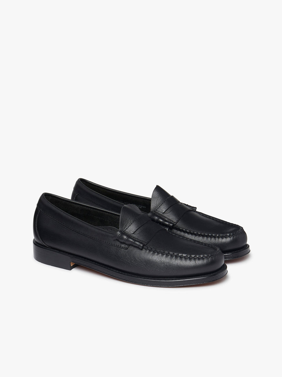 GH BASS &amp; CO. - Weejuns Heritage Larson Penny Black Matte Leather