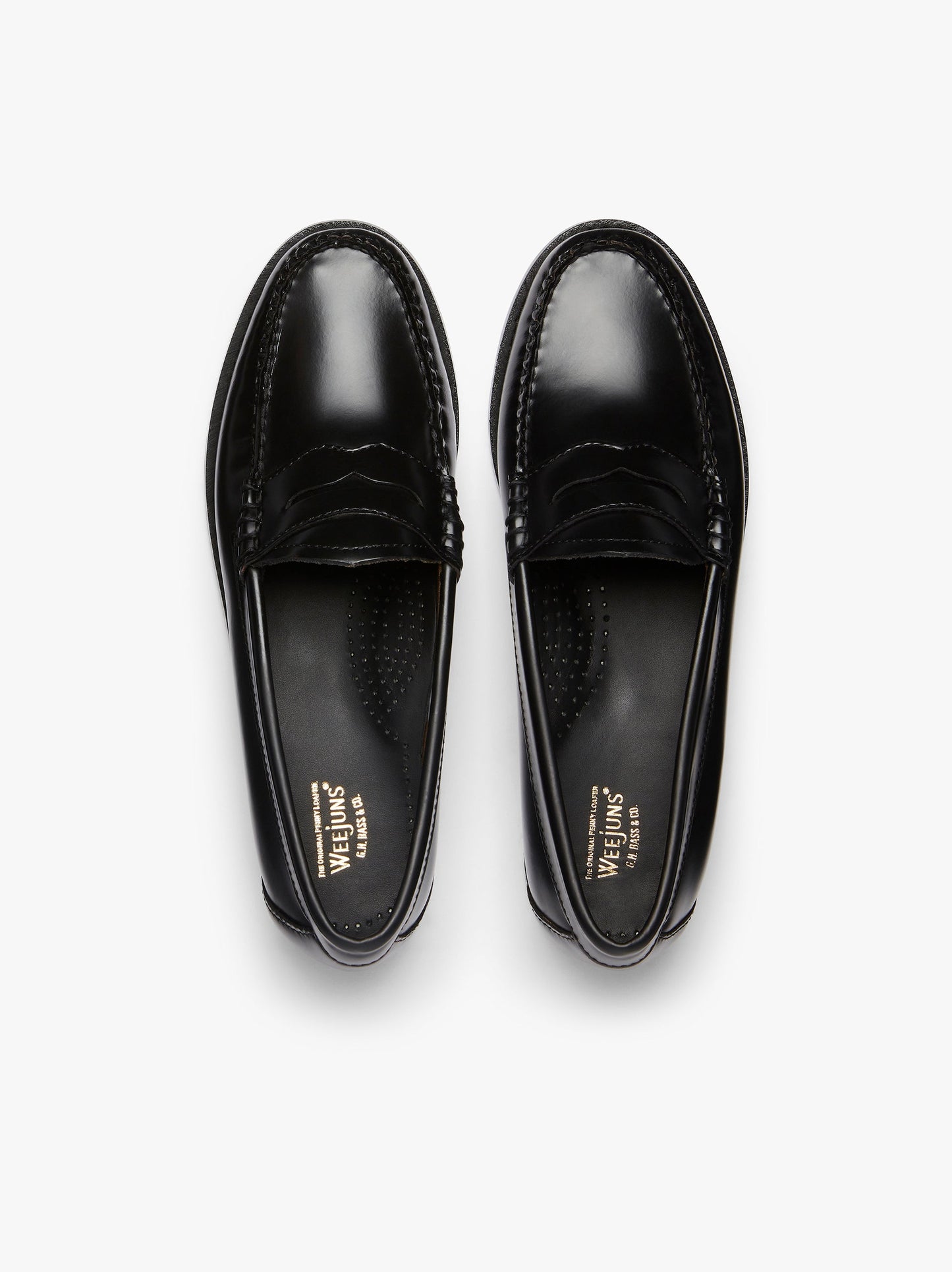 G.H. BASS & CO. - Weejuns Penny Loafers Black Leather