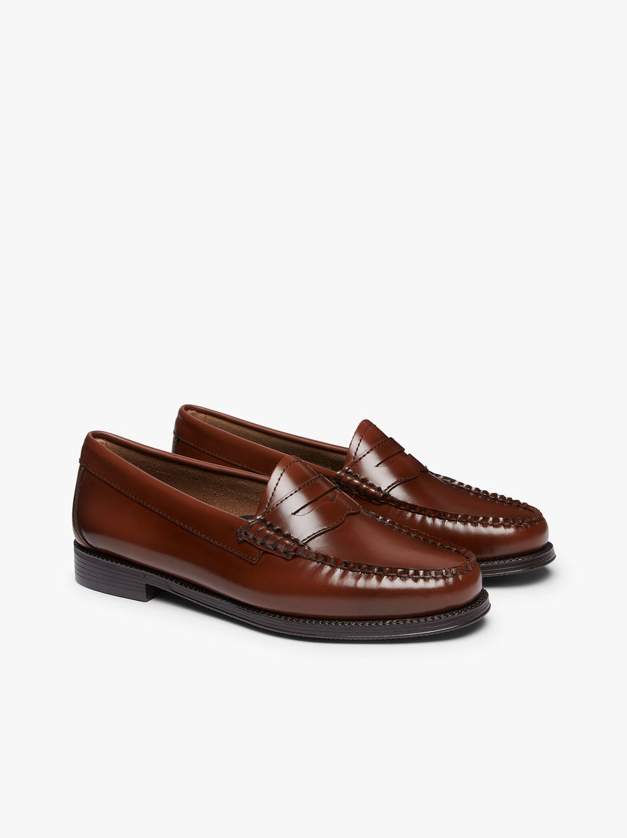 GH BASS- Weejuns Penny Loafers Cognac Leather