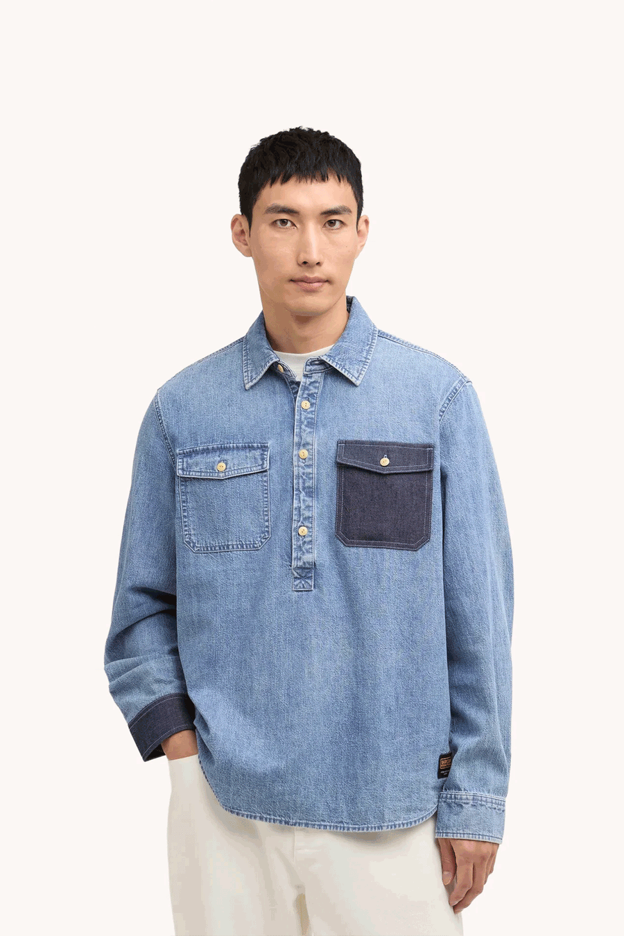BARBOUR - CHEMISE CHOPPER EN DENIM
