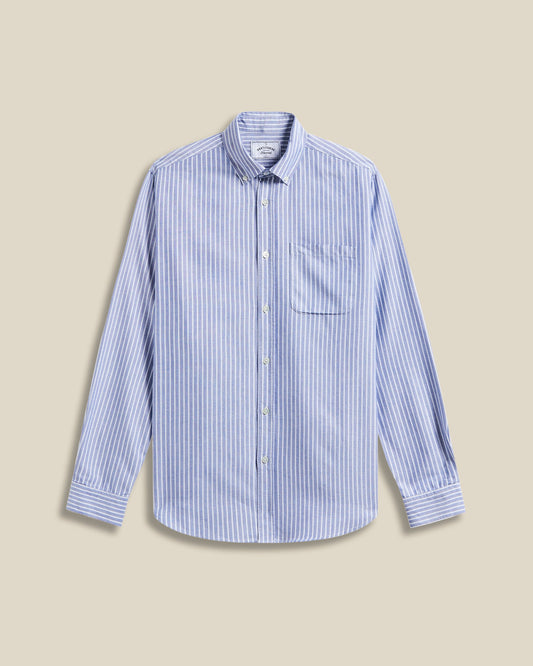 PORTUGUESE FLANNEL - Belavista Stripe Blue