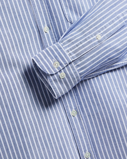 PORTUGUESE FLANNEL - Belavista Stripe Blue