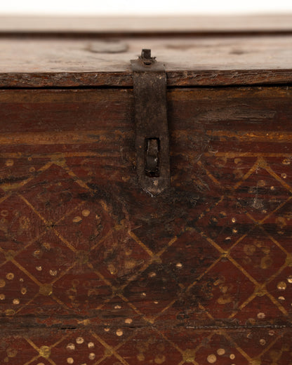 L'ÎLE BLEUE - COFFRE ANCIEN