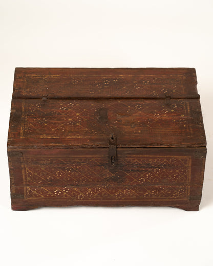 L'ÎLE BLEUE - COFFRE ANCIEN