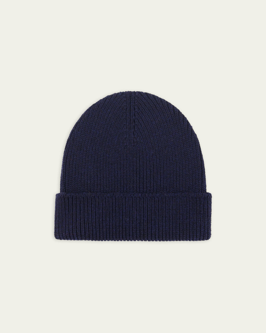 NITTO KNITWEAR - BONNET ARA MARINE