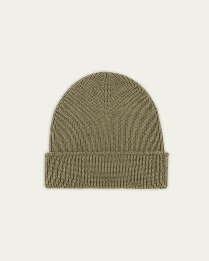 NITTO KNITWEAR - Bonnet Vert Militaire
