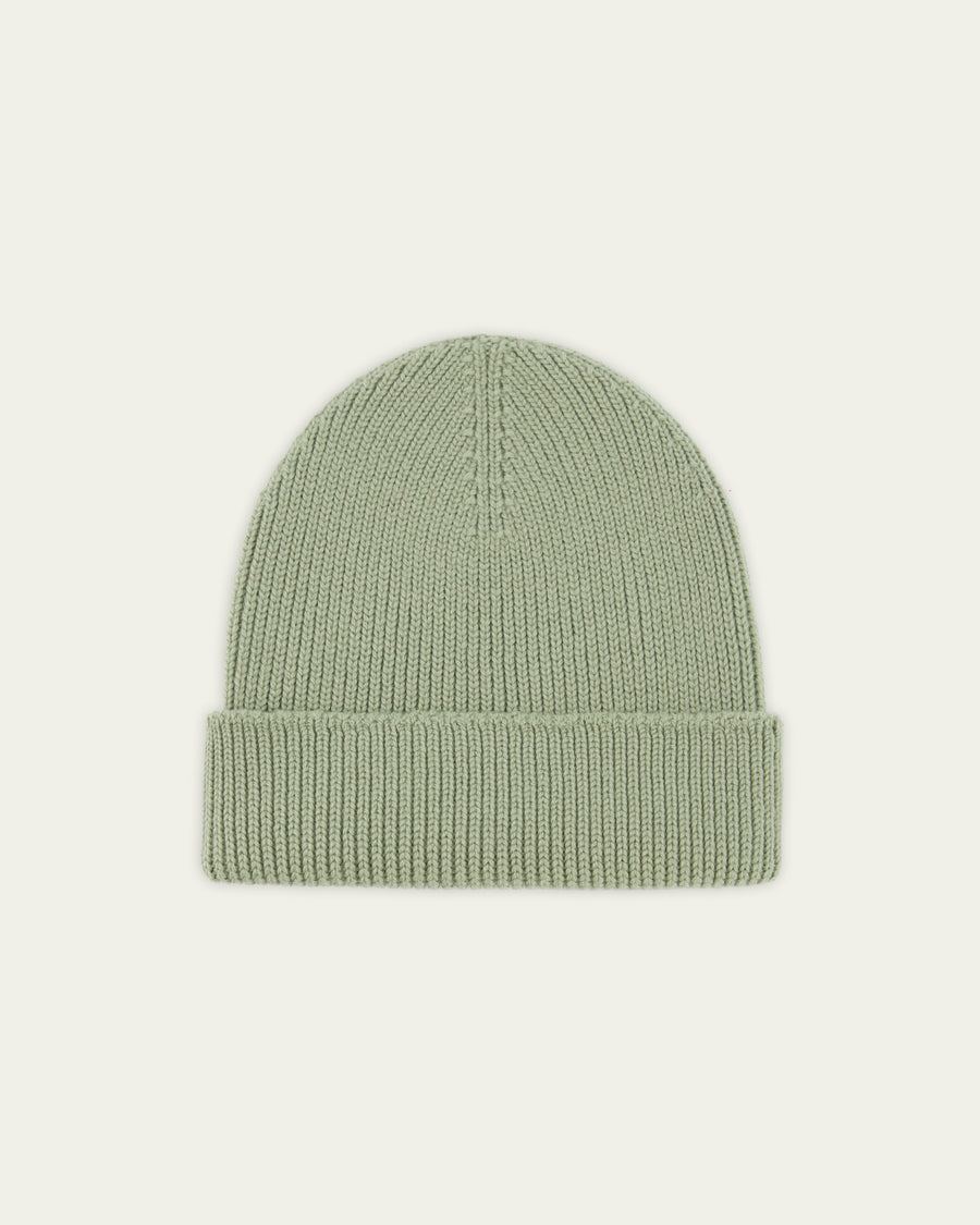 NITTO KNITWEAR - BONNET ARA VERT OLIVE