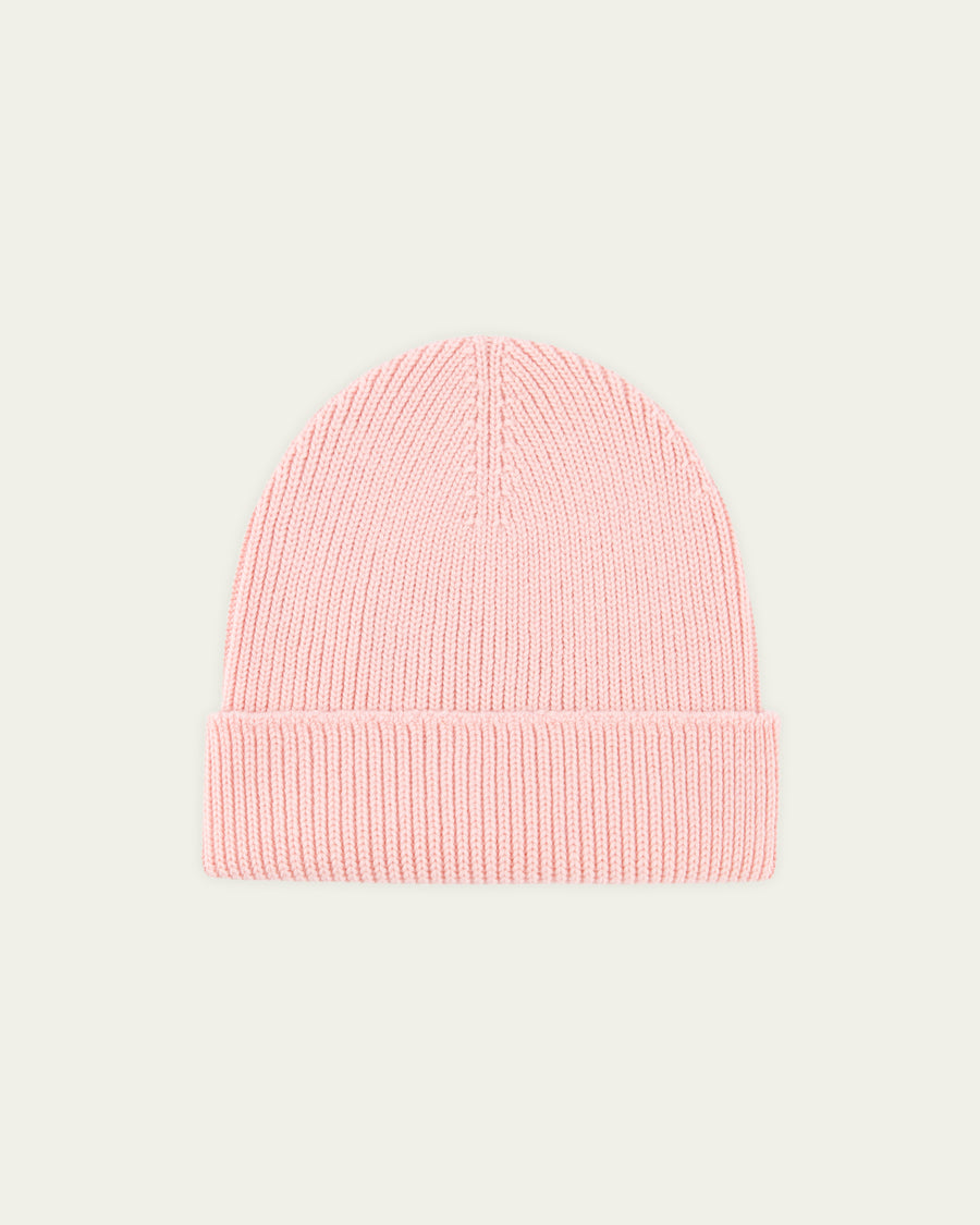 NITTO KNITWEAR - BONNET ARA ROSE PALE