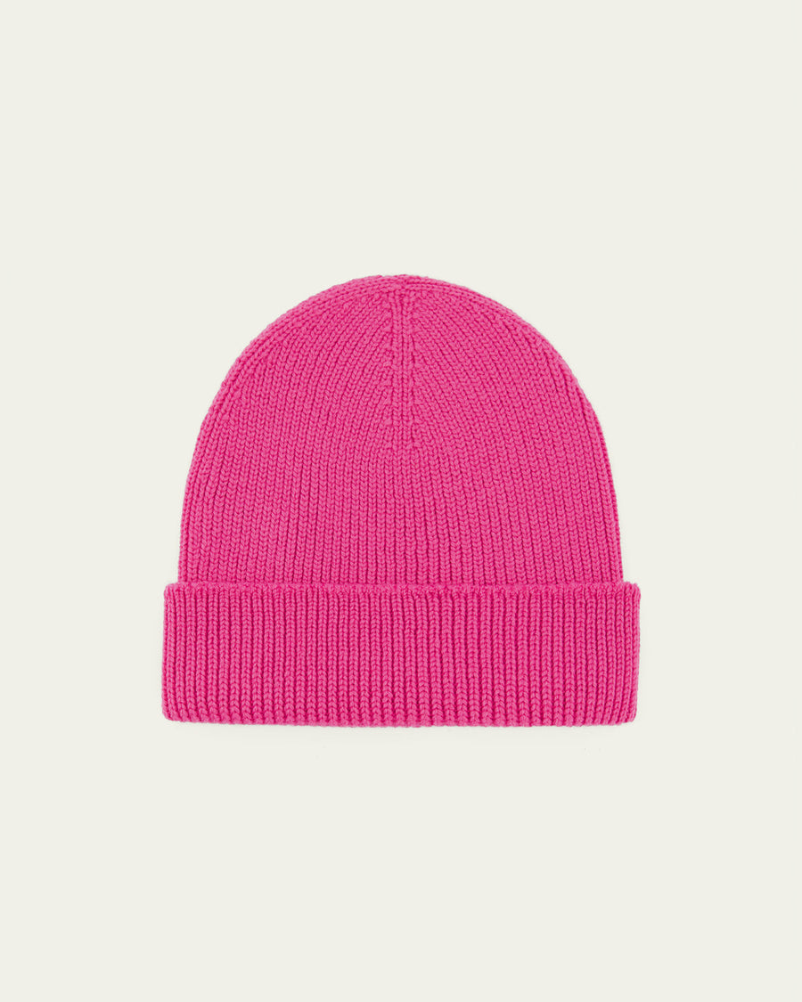 NITTO KNITWEAR - Pink Macaw Hat