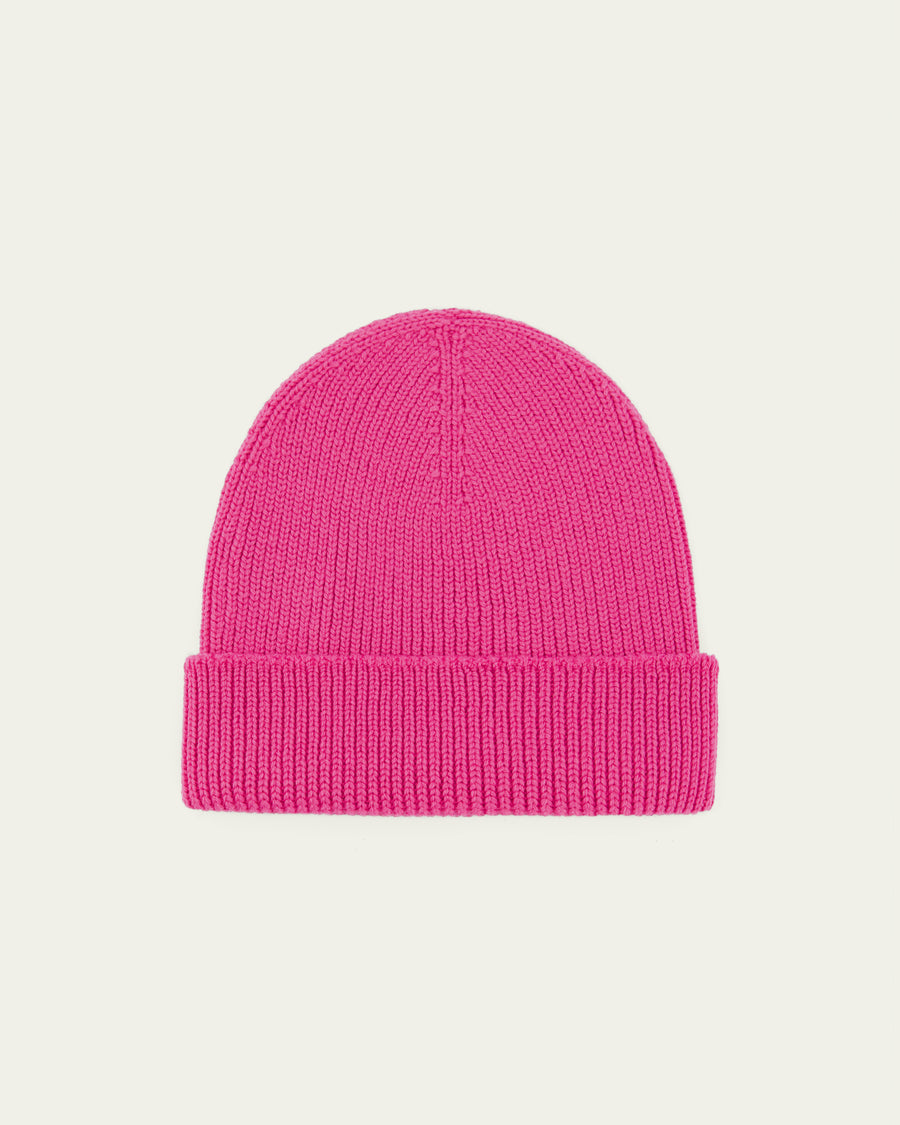 NITTO KNITWEAR - BONNET ARA ROSE