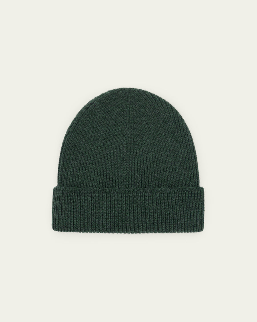 NITTO KNITWEAR - BONNET ARA VERT FORET