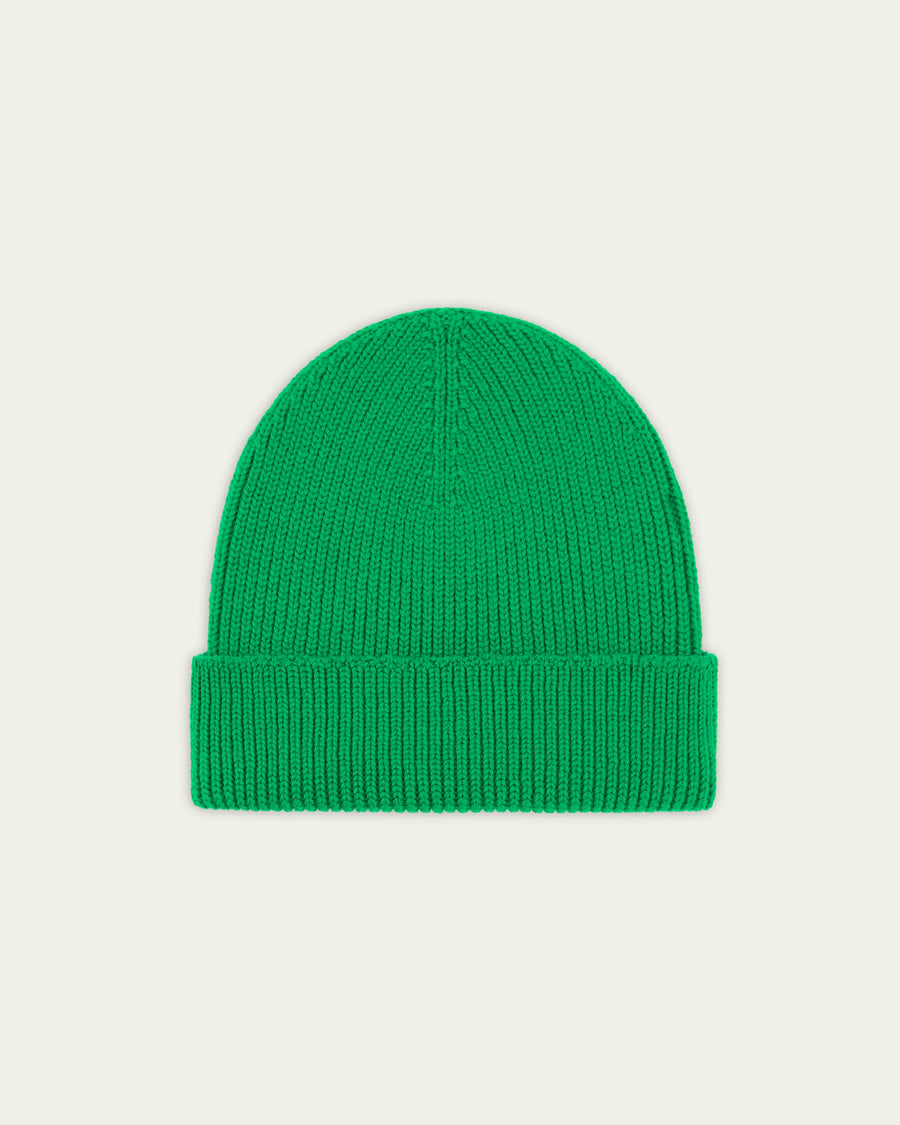 NITTO KNITWEAR - BONNET ARA VERT POMME