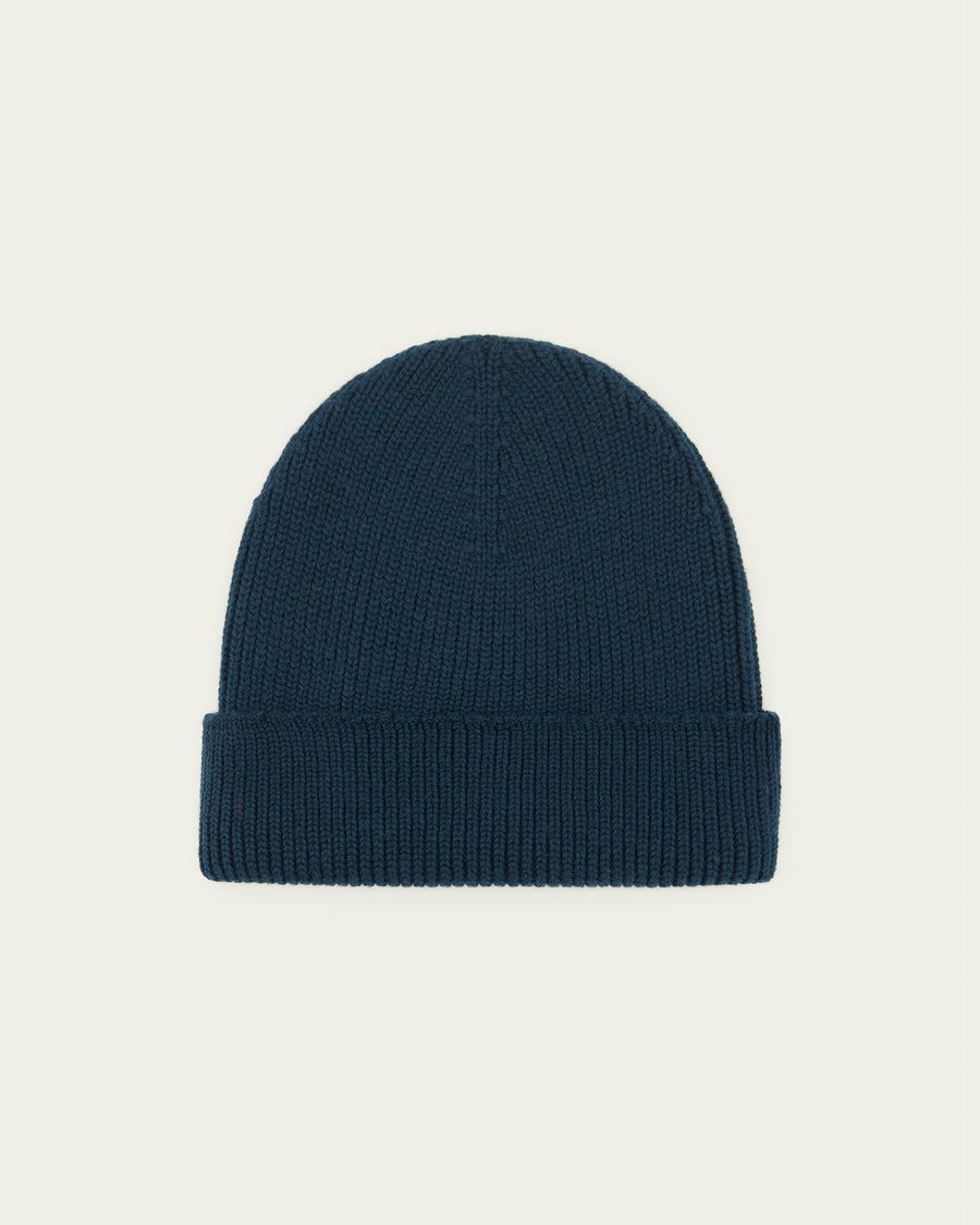 NITTO KNITWEAR - BONNET ARA VERT BOUTEILLE