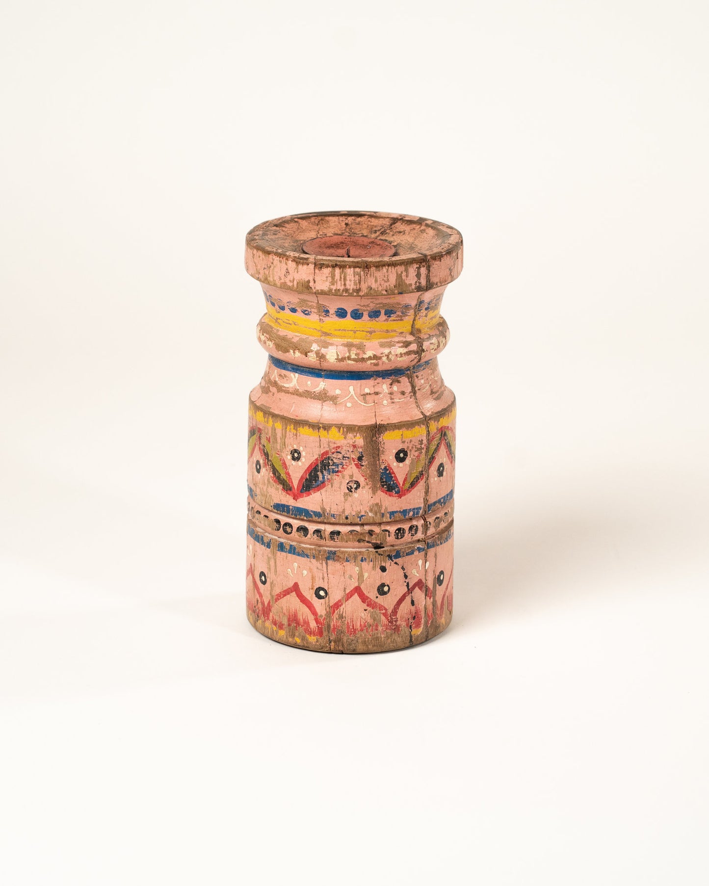 L'ÎLE BLEUE - GRAND BOUGEOIR EN BOIS ROSE