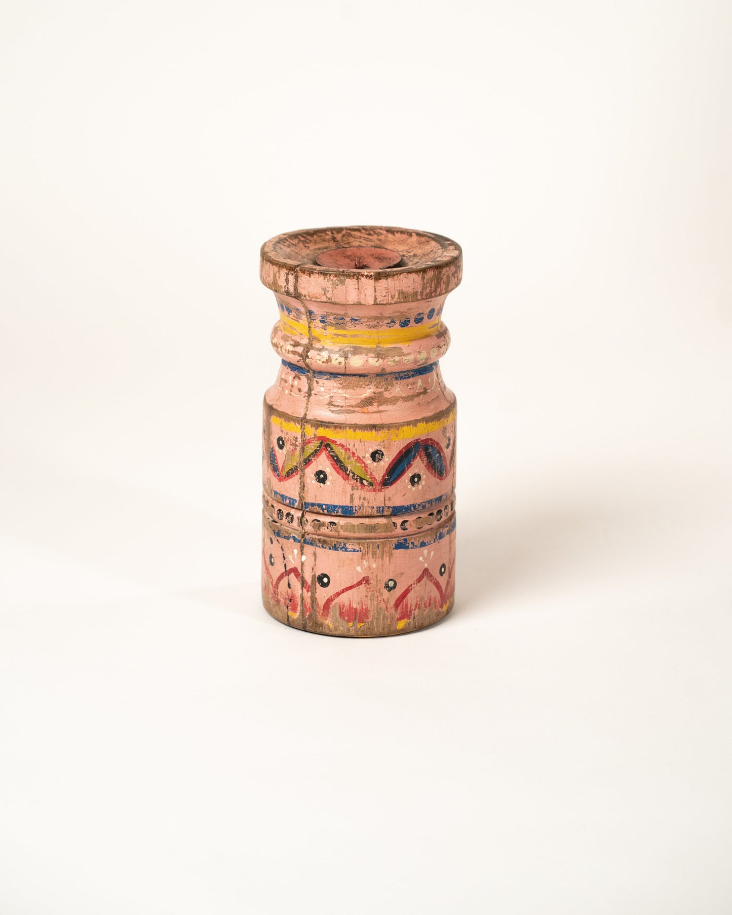 L'ÎLE BLEUE - GRAND BOUGEOIR EN BOIS ROSE