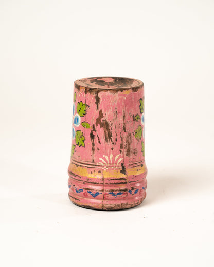 L'ÎLE BLEUE - BOUGEOIR EN ACACIA ROSE