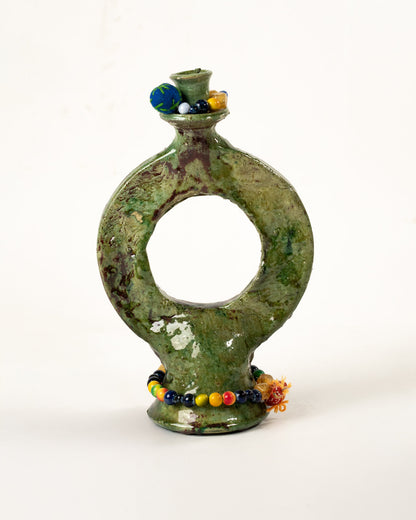 L'ÎLE BLEUE - BOUGEOIR ROND