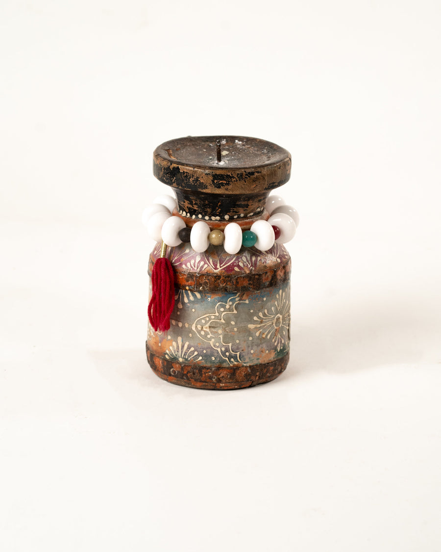 L'ÎLE BLEUE - BOUGEOIR B104 VINTAGE GREY