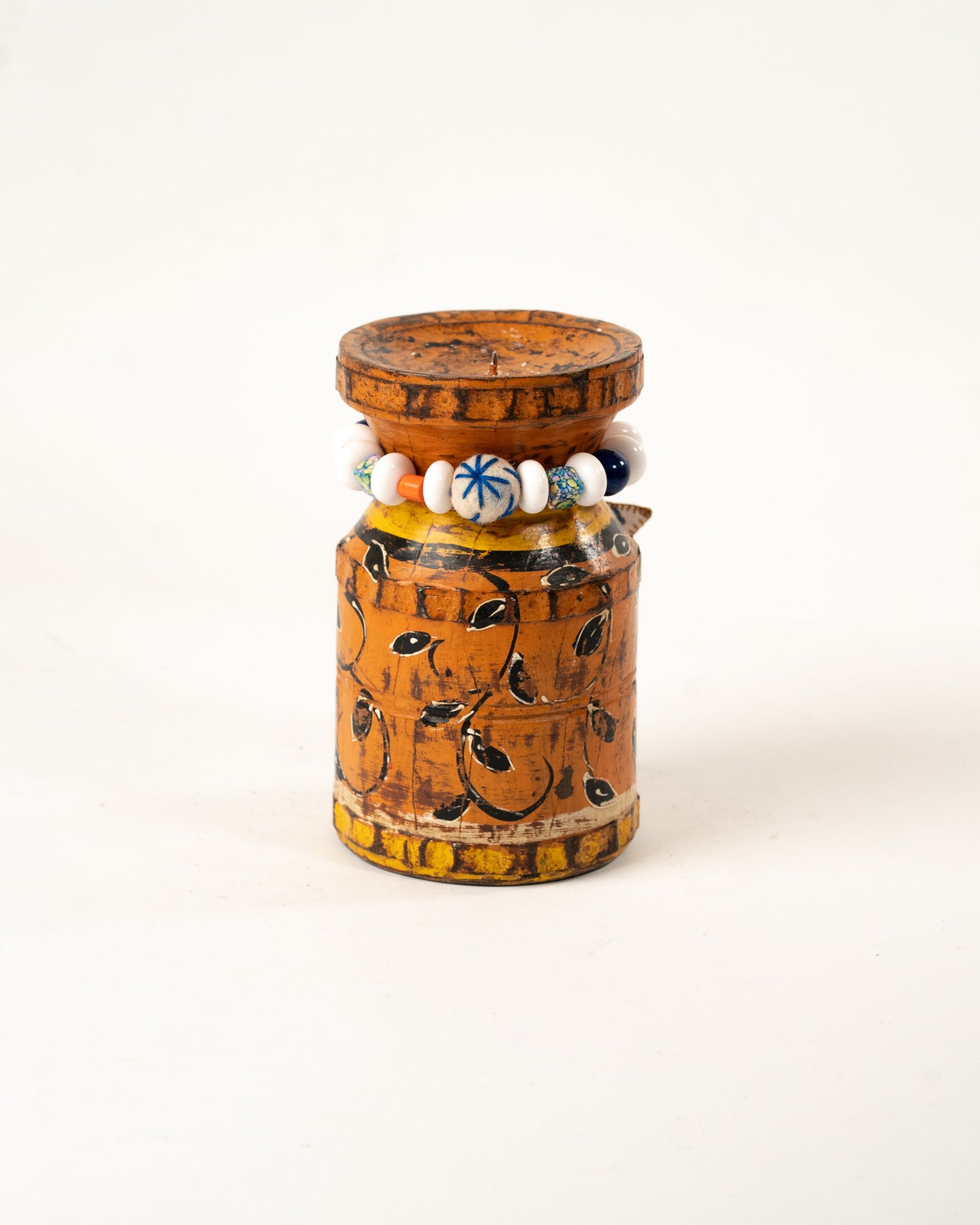 L'ÎLE BLEUE - BOUGEOIR B105 ORANGE