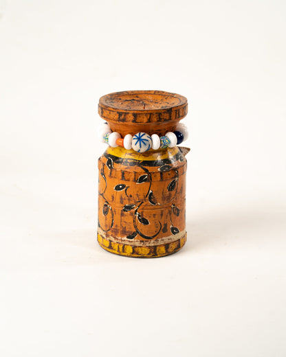 L'ÎLE BLEUE - BOUGEOIR B105 ORANGE