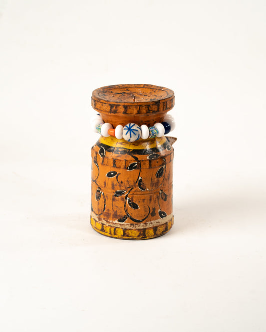 L'ÎLE BLEUE - BOUGEOIR B105 ORANGE