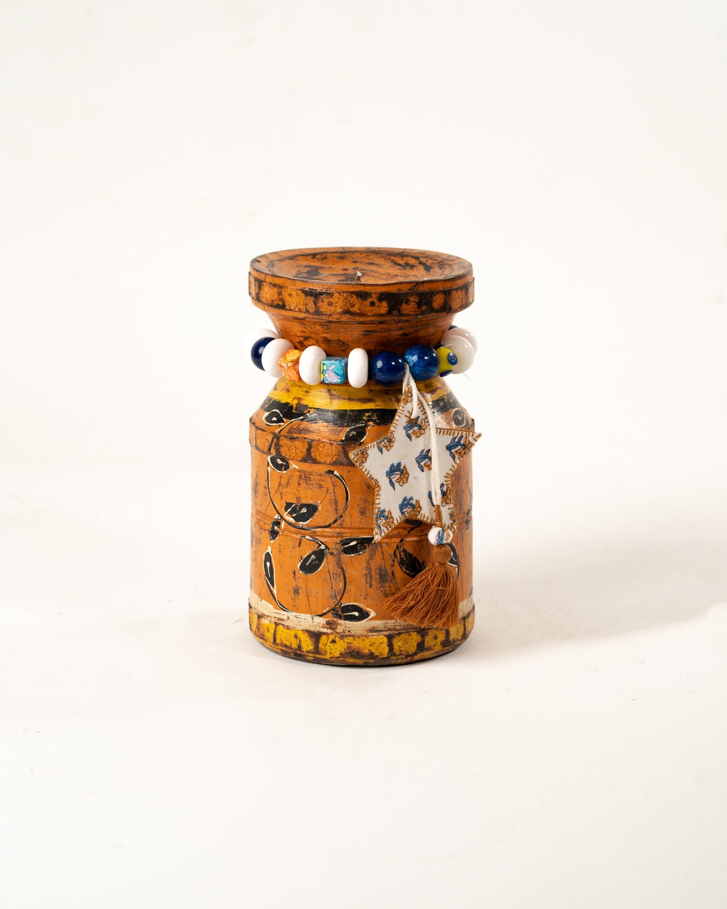 L'ÎLE BLEUE - BOUGEOIR B105 ORANGE