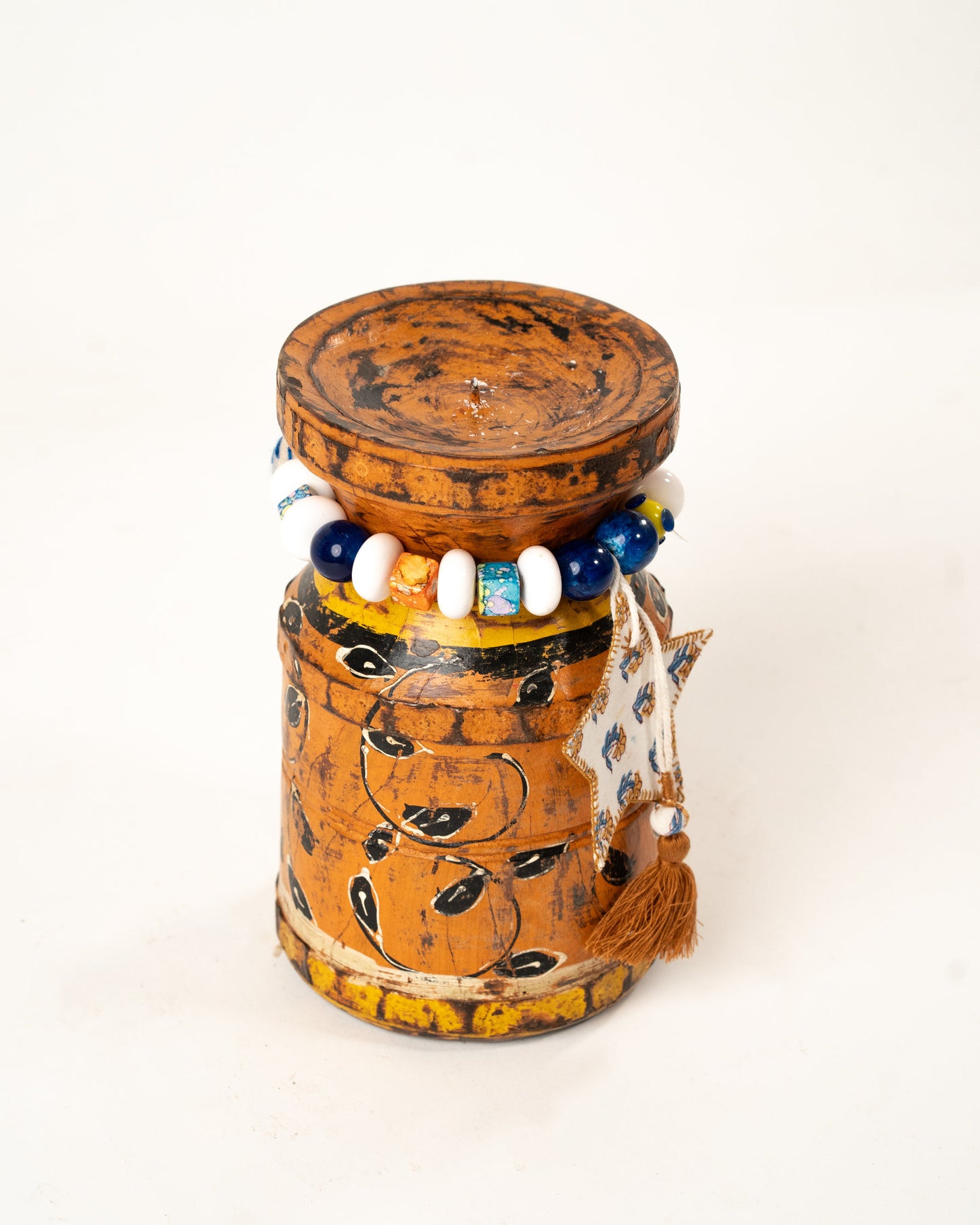 L'ÎLE BLEUE - BOUGEOIR B105 ORANGE