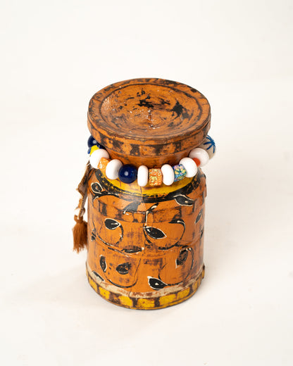 L'ÎLE BLEUE - BOUGEOIR B105 ORANGE