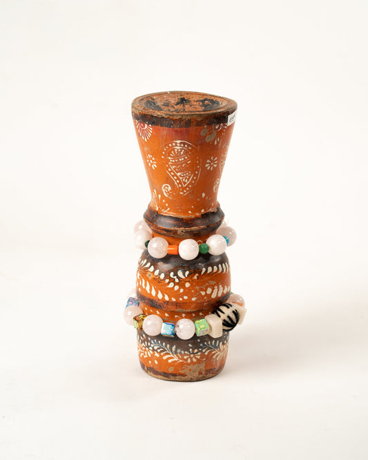 L'ÎLE BLEUE - BOUGEOIR B102 ORANGE