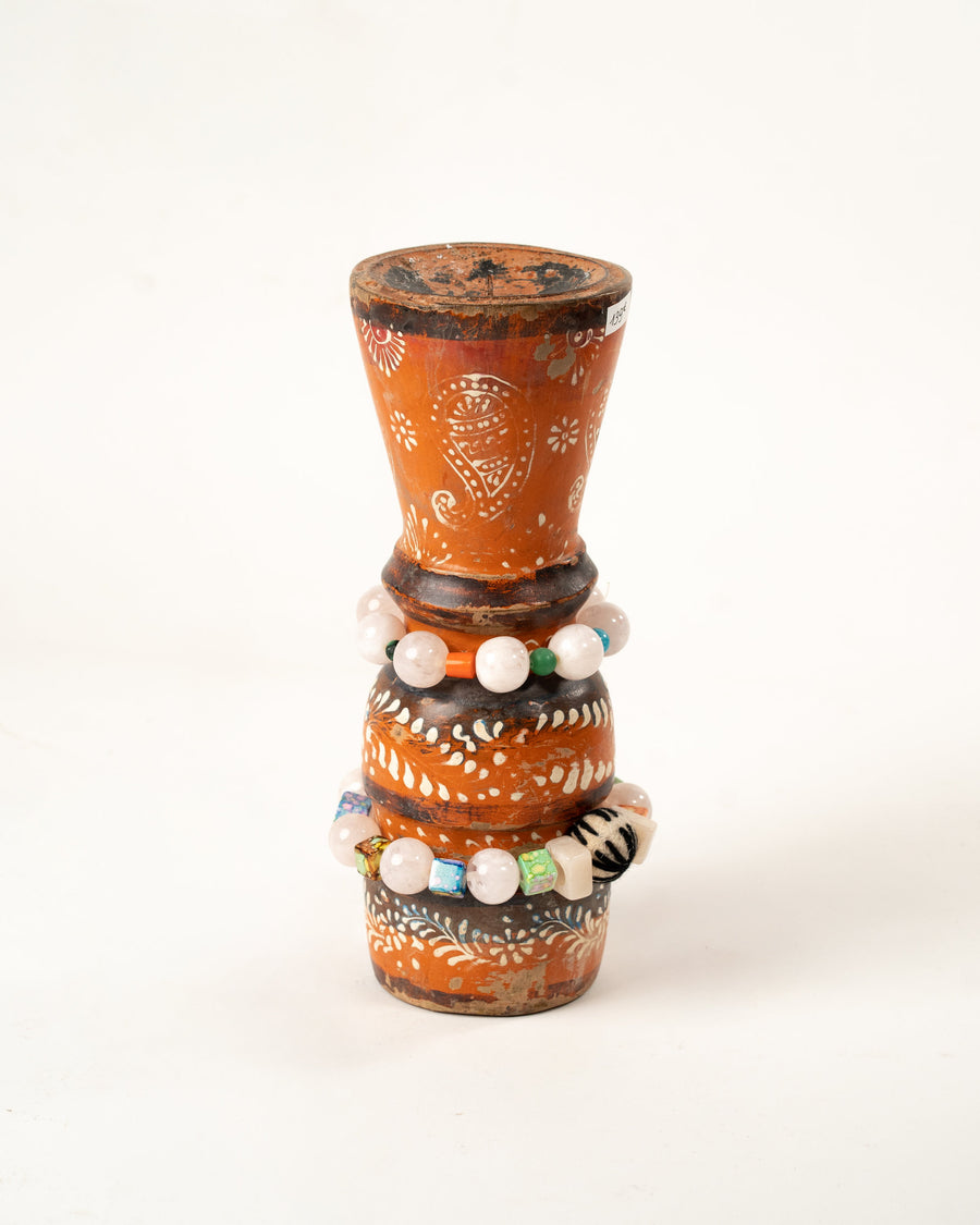 L'ÎLE BLEUE - BOUGEOIR B102 ORANGE