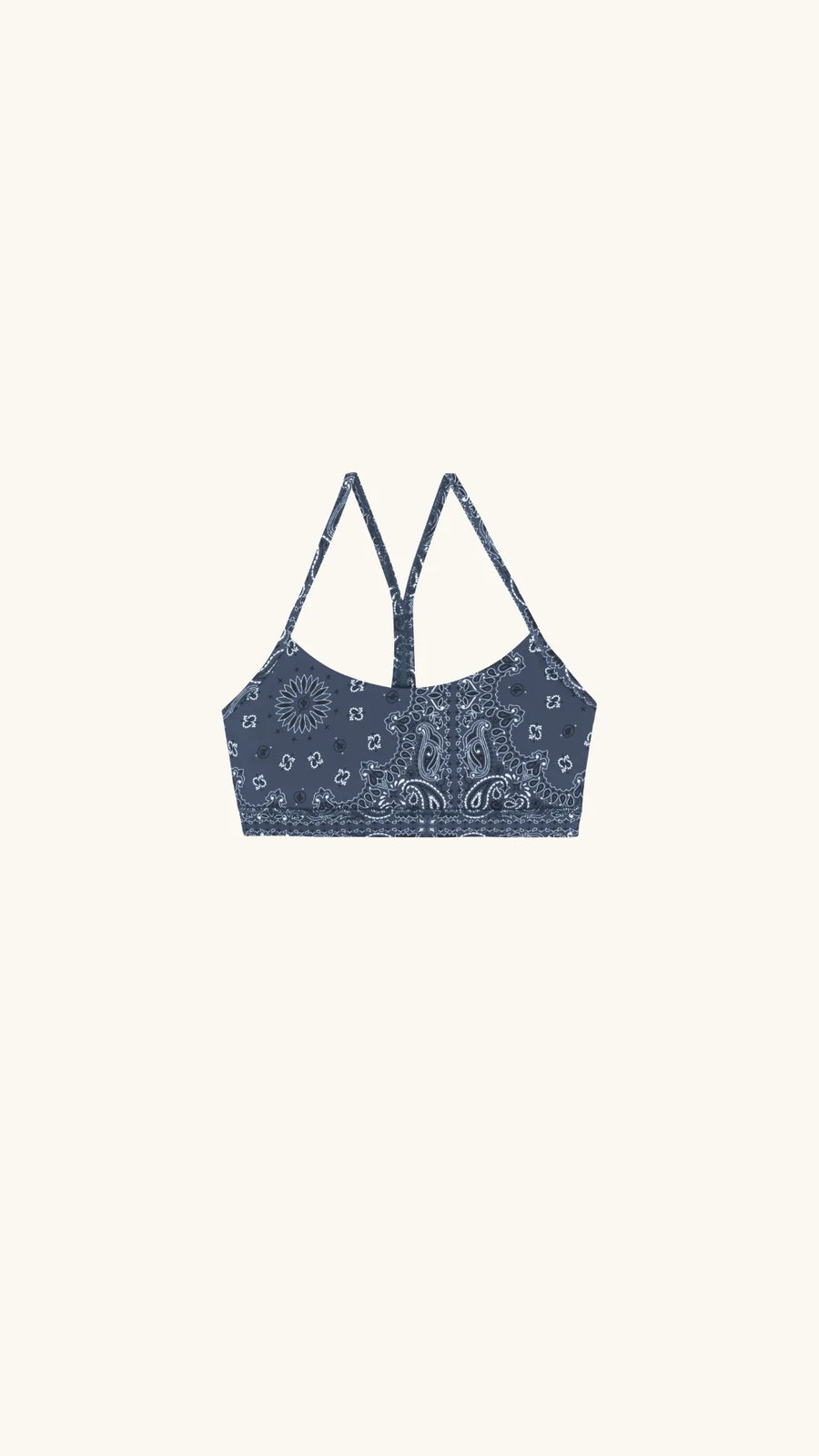 ARIZONA LOVE - Brassière aux motifs bandana navy