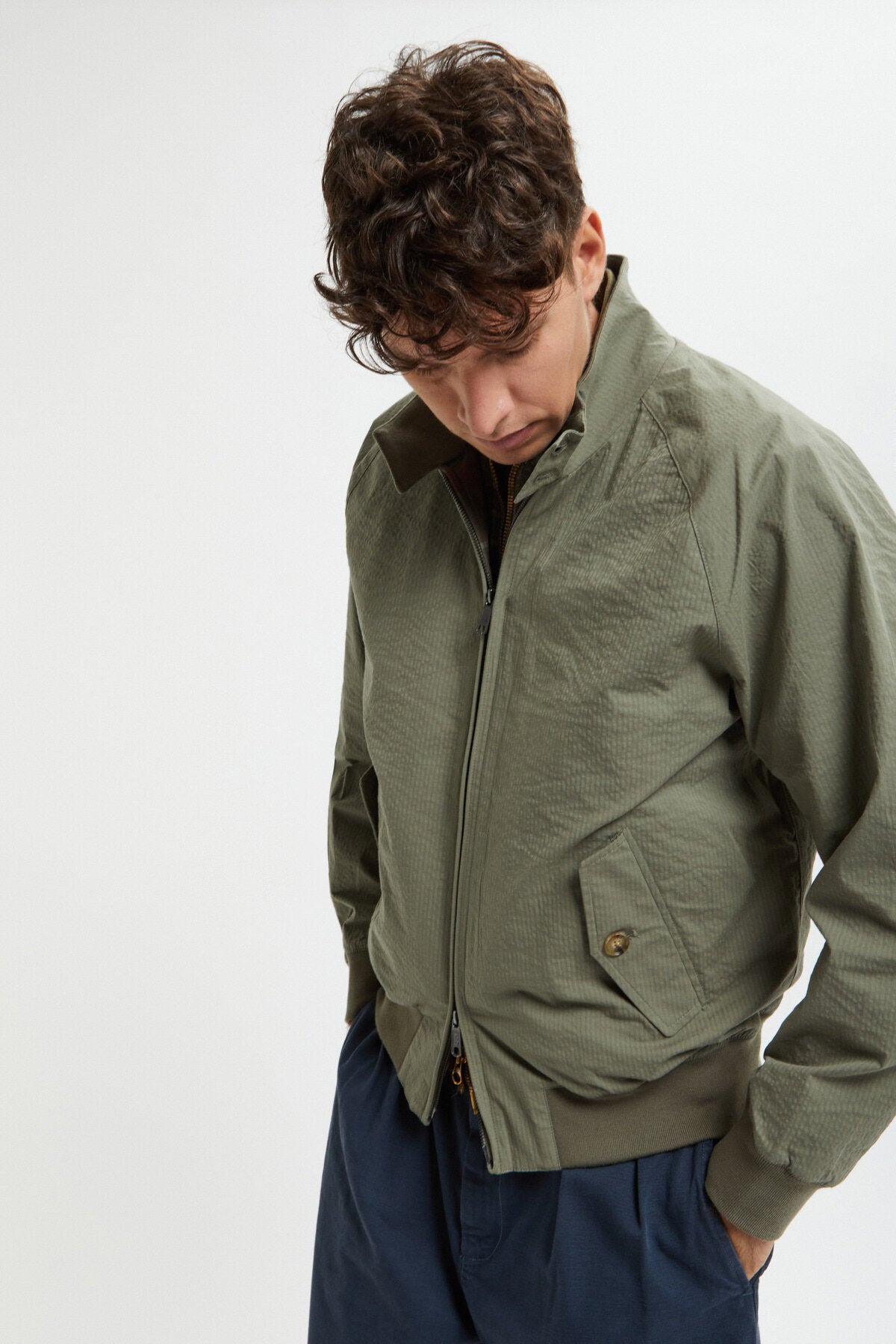 BARACUTA - Veste G9 Seersucker