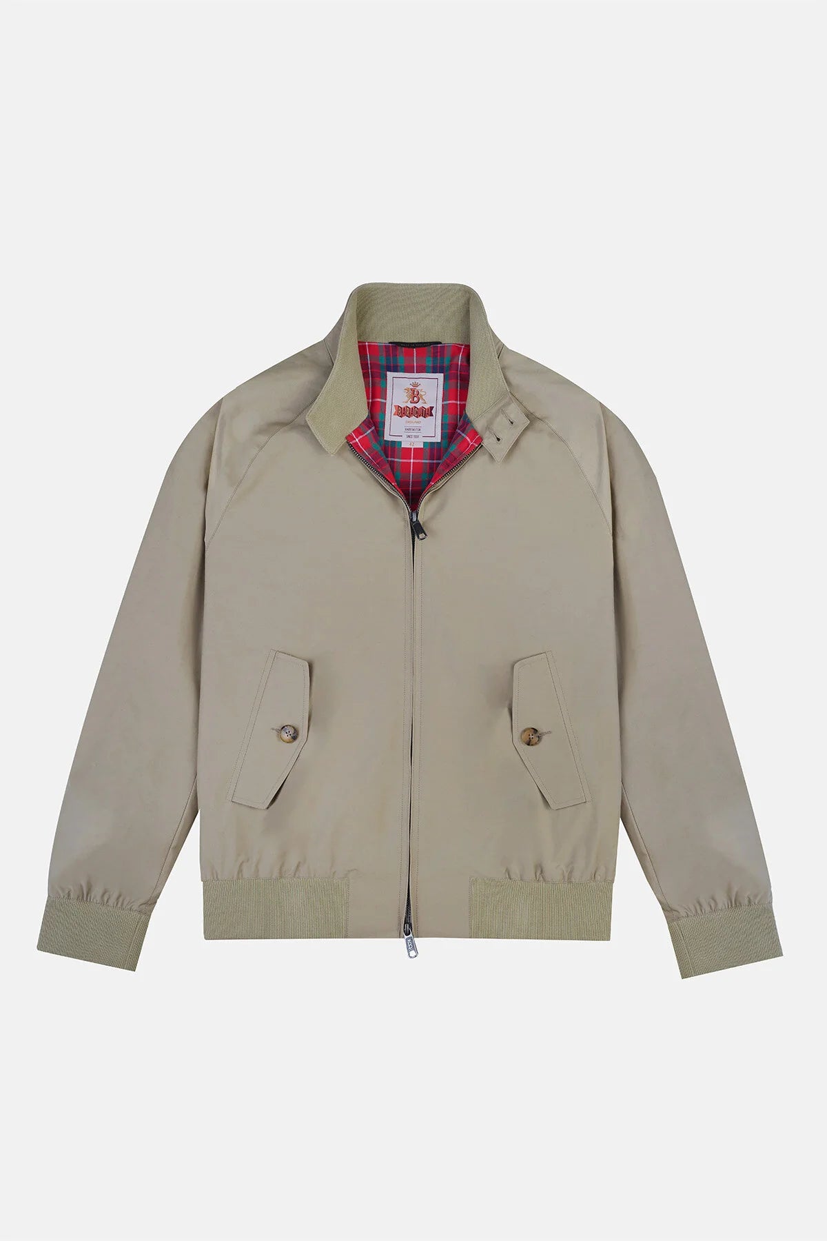 Veste Baracuta G9 Harrington coloris Natural beige, vue principale