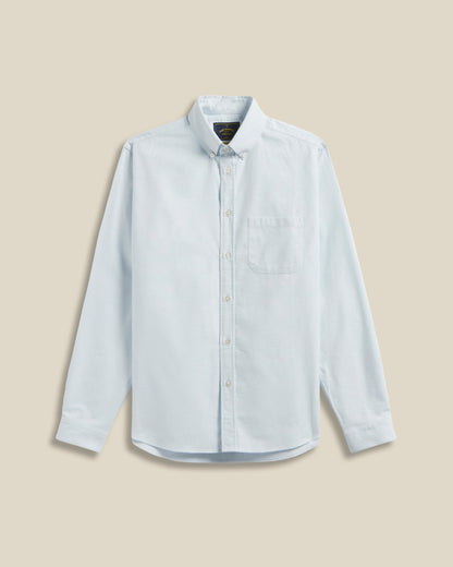 PORTUGUESE FLANNEL - Brushed Oxford Light Blue